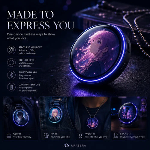 PixelPin | HD Smart Display Badge