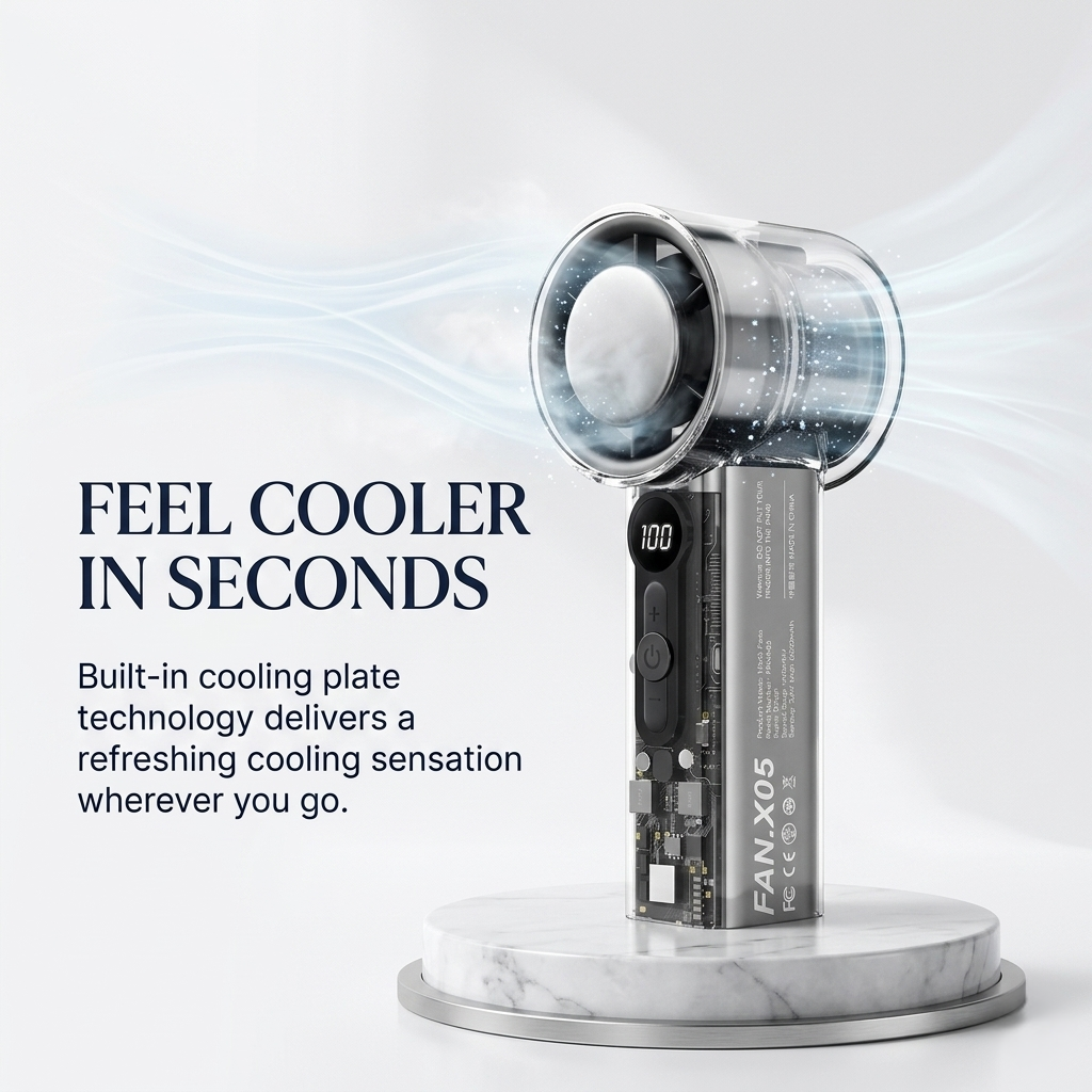 PolarAir | Best Handheld Cooling Fan
