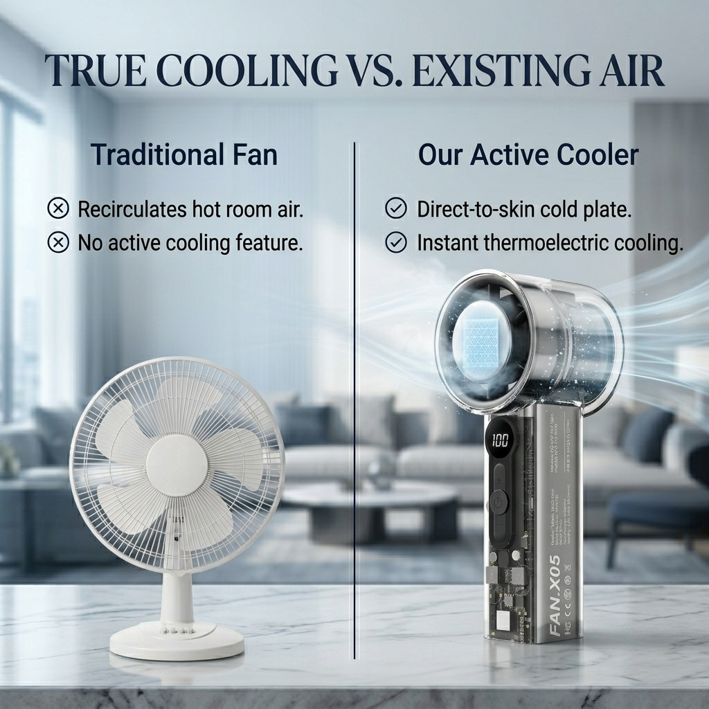PolarAir | Best Handheld Cooling Fan