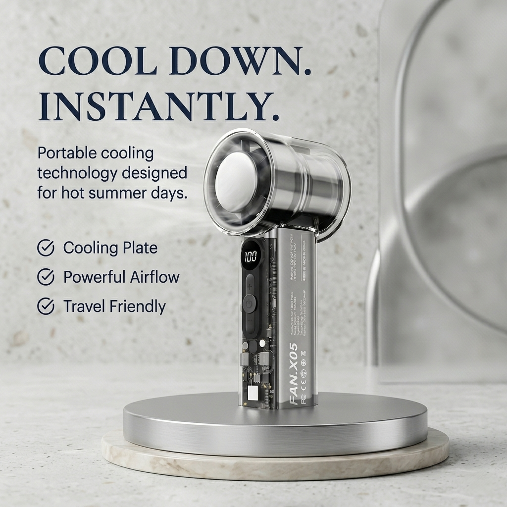 PolarAir | Best Handheld Cooling Fan
